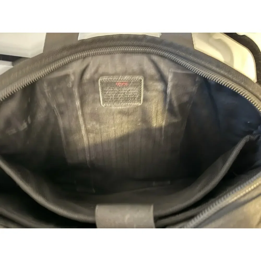 TUMI Alpha Ballistic Nylon Briefcase Business Laptop Bag 26141DH 16”